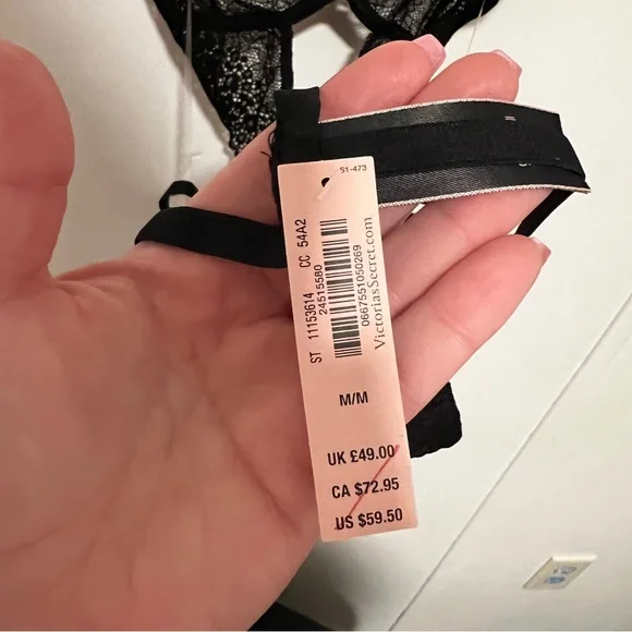 Victoria’s Secret Black Lace Teddy New With Tags, Lingerie, sexy, boudoir - Picture 5 of 5